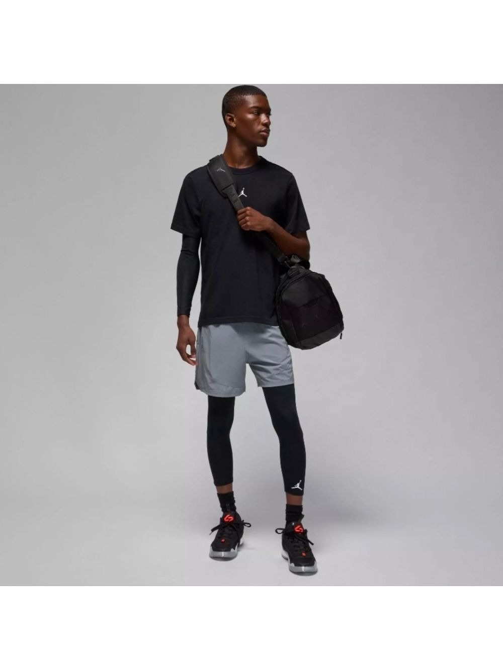 Jordan Gray Basketball Shorts Sz Small